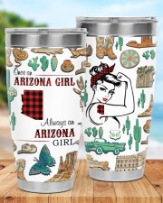 Once An Arizona Girl Plaid Pattern 30oz Tumbler aos-30oz-tumbler-lifestyle-front-07