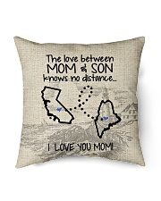 MAINE CALIFORNIA THE LOVE MOM AND SON Indoor Pillow - 16” x 16” back