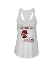 SCOTTISH GIRL LIVING IN GERMAN WORLD Ladies Flowy Tank thumbnail