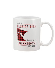 FLORIDA GIRL LIVING IN MINNESOTA WORLD Mug thumbnail