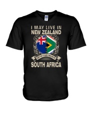 LIVE IN NEW ZEALAND MY STORY IN SOUTH AFRICA V-Neck T-Shirt thumbnail