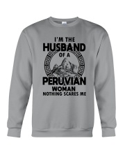 I'M THE HUSBAND OF A PERUVIAN WOMAN Crewneck Sweatshirt thumbnail