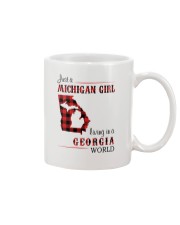 MICHIGAN GIRL LIVING IN GEORGIA WORLD Mug thumbnail