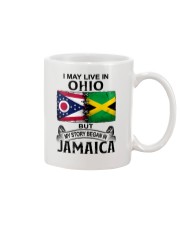 LIVE IN OHIO BEGAN IN JAMAICA Mug thumbnail