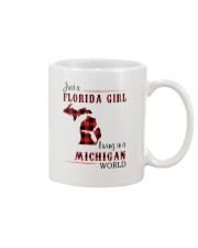 FLORIDA GIRL LIVING IN MICHIGAN WORLD Mug thumbnail