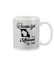 JUST A WISCONSIN GIRL IN A MISSOURI WORLD Mug thumbnail