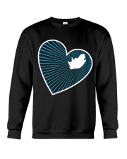 South Africa Map In Heart Line Crewneck Sweatshirt tile