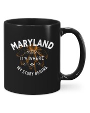 Maryland My Story Begins Symbol Mugs tile