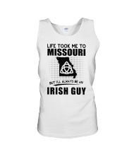 IRISH GUY LIFE TOOK TO MISSOURI Unisex Tank thumbnail