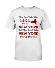 YOU CAN'T TAKE NEW YORK OUT OF THIS GIRL Classic T-Shirt thumbnail