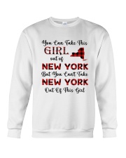 YOU CAN'T TAKE NEW YORK OUT OF THIS GIRL Crewneck Sweatshirt thumbnail