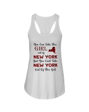 YOU CAN'T TAKE NEW YORK OUT OF THIS GIRL Ladies Flowy Tank thumbnail