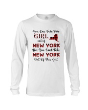 YOU CAN'T TAKE NEW YORK OUT OF THIS GIRL Long Sleeve Tee thumbnail