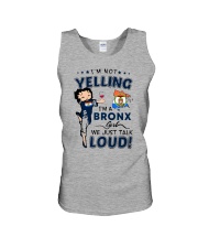 I'M A BRONX GIRL WE JUST TALK LOUD Unisex Tank tile