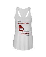 MONTANA GIRL LIVING IN GEORGIA WORLD Ladies Flowy Tank thumbnail