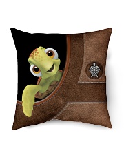 Turtle Leather Indoor Pillow tile