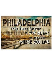 PHILADELPHIA THAT PLACE FOREVER IN YOUR HEART 24x16 Poster front