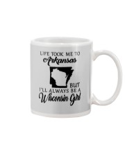 LIFE TOOK ME TO ARKANSAS BUT I'LL A WISCONSIN GIRL Mug thumbnail
