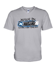 MADE IN SCOTLAND A LONG LONG TIME AGO V-Neck T-Shirt thumbnail