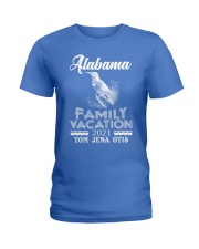 Personalized Alabama Family Vacation 2021 Ladies T-Shirt tile