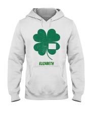 Colorado Map Shamrock Hooded Sweatshirt tile