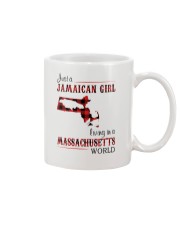 JAMAICAN GIRL LIVING IN MASSACHUSETTS WORLD Mug tile