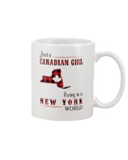 CANADIAN GIRL LIVING IN NEW YORK WORLD Mug thumbnail