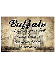 BUFFALO A PLACE YOUR HEART REMAINS Horizontal Poster tile