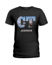 CT Connecticut Personalize With Name Ladies T-Shirt tile