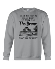 FROM THE BRONX I DON'T HAVE THE ABILITY Crewneck Sweatshirt tile