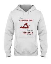 CANADIAN GIRL LIVING IN VIRGINIA WORLD Hooded Sweatshirt thumbnail