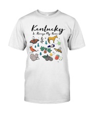 Kentucky Is Always Home Symbols Classic T-Shirt tile