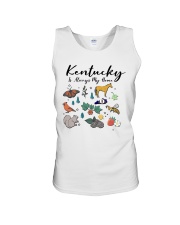 Kentucky Is Always Home Symbols Unisex Tank tile