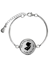 MADE IN NEW JERSEY A LONG LONG TIME AGO Metallic Circle Bracelet thumbnail