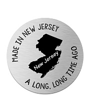 MADE IN NEW JERSEY A LONG LONG TIME AGO Circle Coaster thumbnail