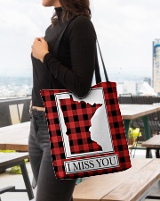 Minnesota I Miss You Pattern All-over Tote aos-all-over-tote-lifestyle-front-04