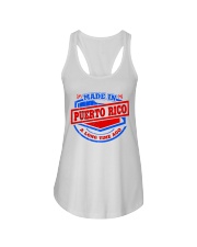 Made In Puerto Rico A Long Time Ago Ladies Flowy Tank tile