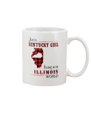 KENTUCKY GIRL LIVING IN ILLINOIS WORLD Mug thumbnail