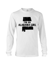 Alabama Girl Map Long Sleeve Tee tile
