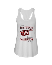 PUERTO RICAN GIRL LIVING IN WASHINGTON WORLD Ladies Flowy Tank thumbnail