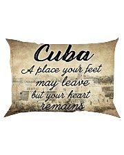 CUBA A PLACE YOUR HEART REMAINS Rectangular Pillowcase tile