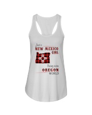 NEW MEXICO GIRL LIVING IN OREGON WORLD Ladies Flowy Tank thumbnail