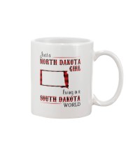 NORTH DAKOTA GIRL LIVING IN SOUTH DAKOTA WORLD Mug thumbnail