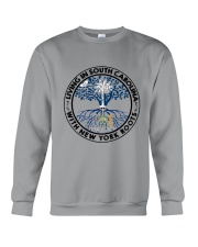 LIVING IN SOUTH CAROLINA WITH NEW YORK ROOTS Crewneck Sweatshirt thumbnail