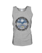 LIVING IN SOUTH CAROLINA WITH NEW YORK ROOTS Unisex Tank thumbnail