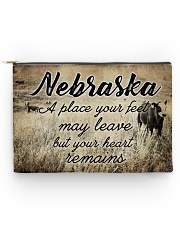 NEBRASKA A PLACE YOUR HEART REMAINS Accessory Pouch tile