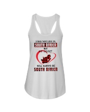 MY HEART WILL ALWAYS BE SOUTH AFRICA Ladies Flowy Tank thumbnail