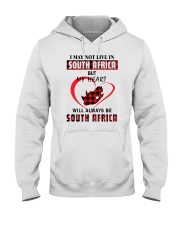 MY HEART WILL ALWAYS BE SOUTH AFRICA Hooded Sweatshirt thumbnail