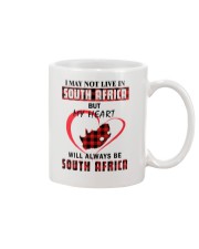 MY HEART WILL ALWAYS BE SOUTH AFRICA Mug thumbnail