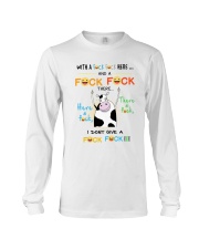COW WITH A FUCK FUCK HERE Long Sleeve Tee thumbnail